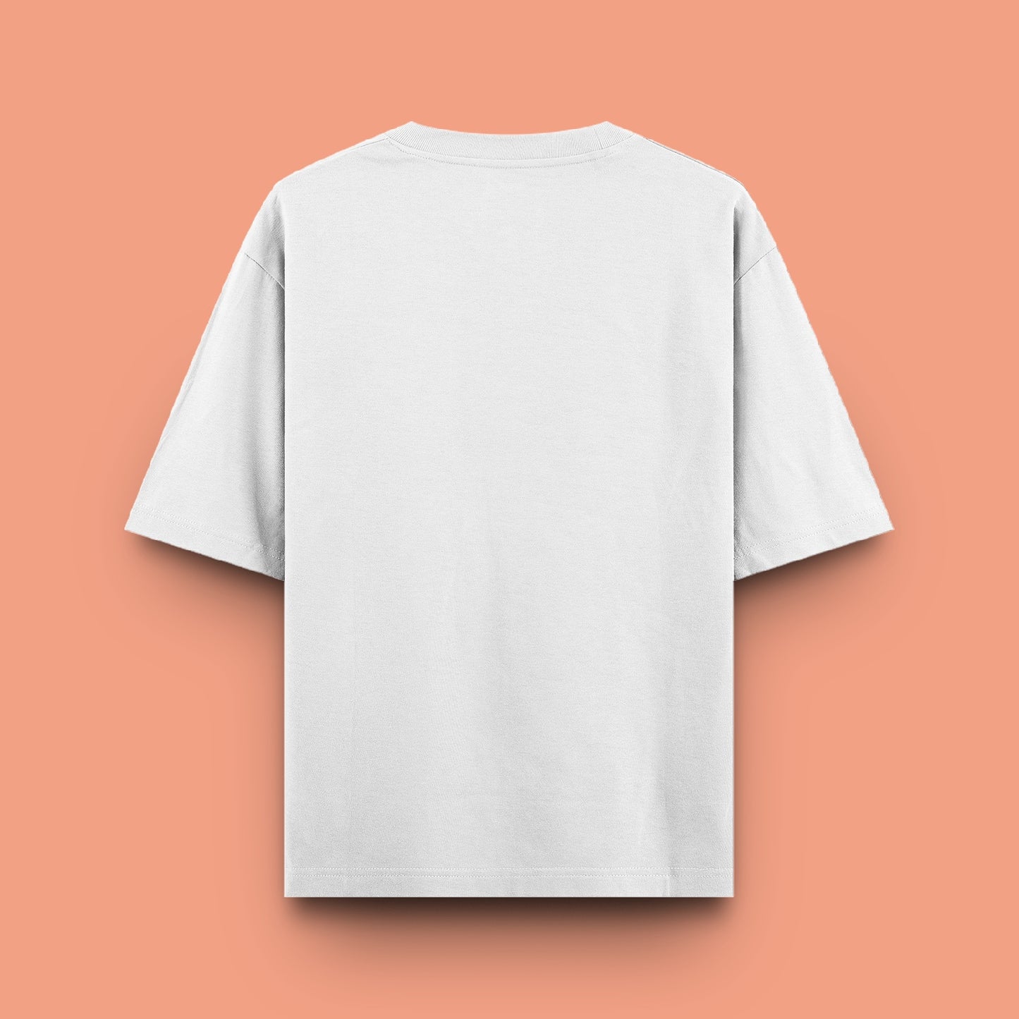 Unisex Oversized 100% Cotton T-Shirt | White