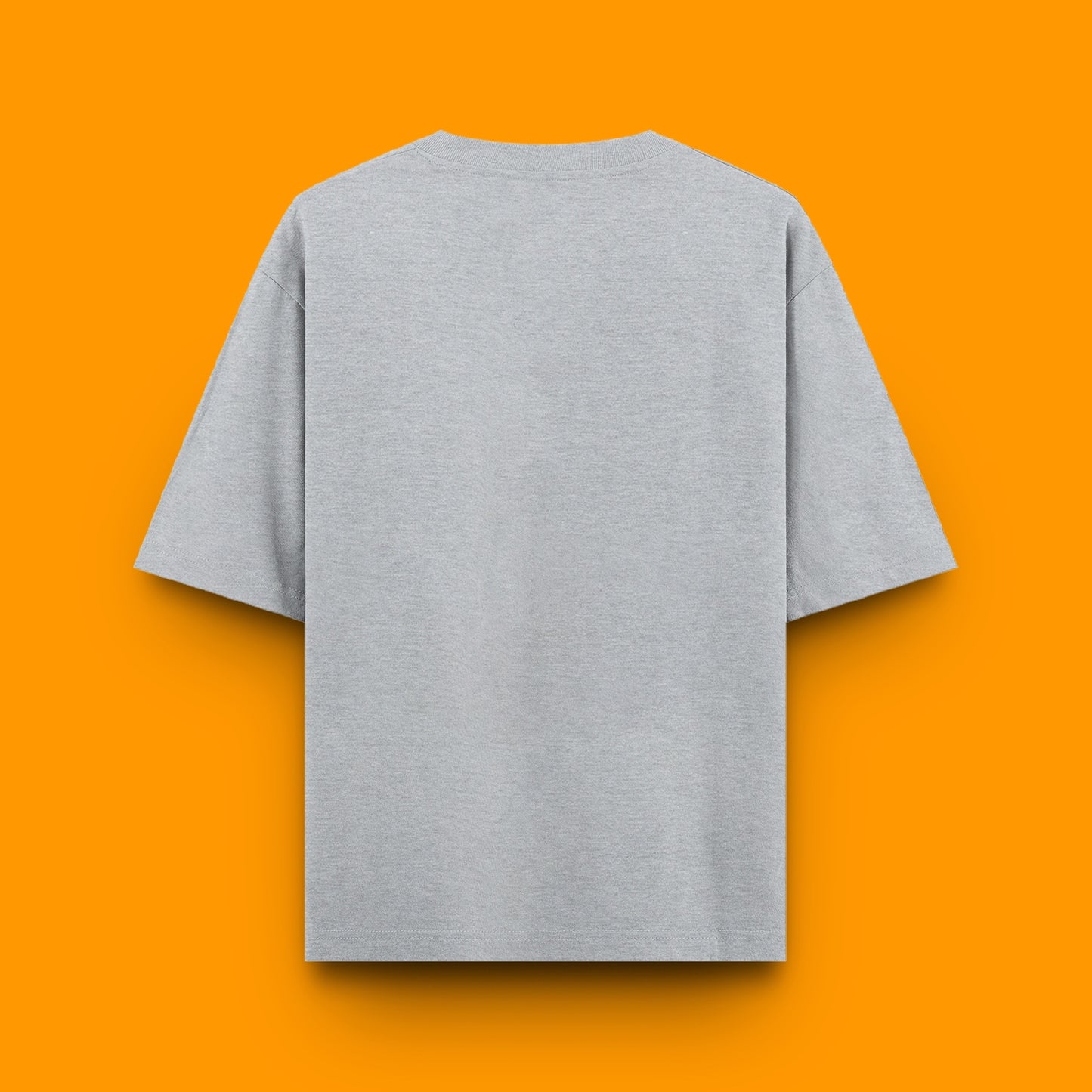 Unisex Oversized 100% Cotton T-Shirt |  Grey Melange