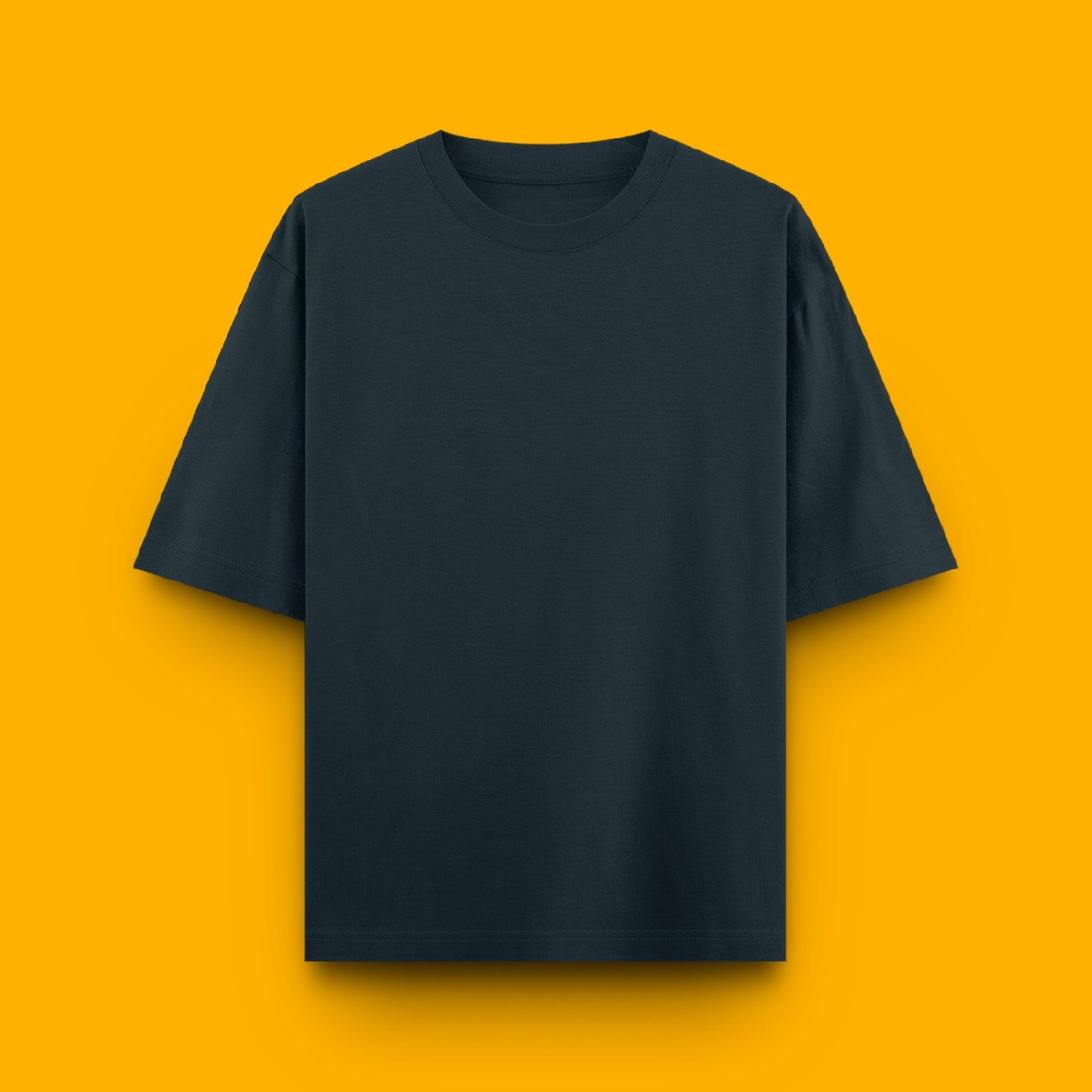 Unisex Oversized 100% Cotton T-Shirt |  Navy Blue