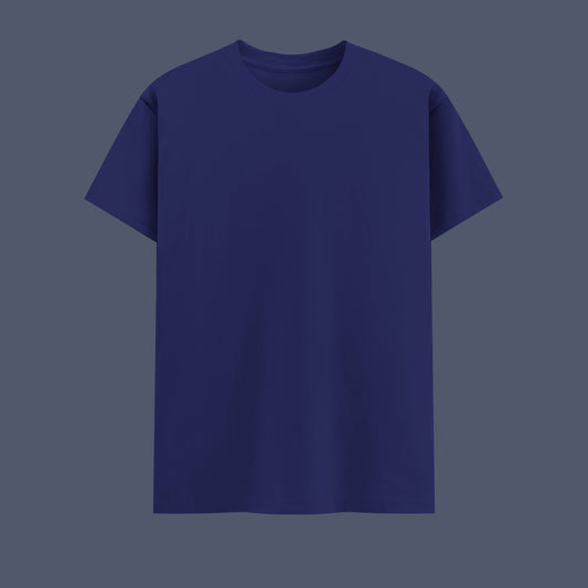 Unisex Regular Fit 100% Cotton T-Shirt | Royal Blue